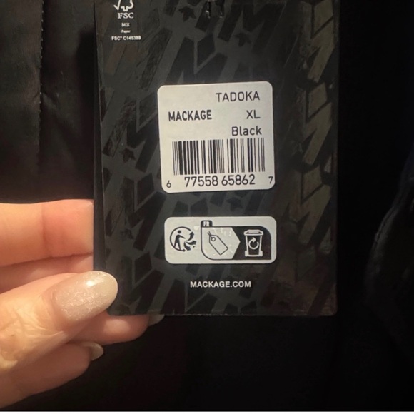 NWT Mackage Tadoka Down Quilted Trench Coat - Picture 6 of 8